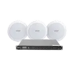 [Nexus:syscom] 1 - KIT de Amplificador de 120W para Rack SF120DTB | 3 Altavoces de Plafón de 5.5in SF-206P | 3.75 - 30W | Sistema 70/100V SF120DTB/3CS imagen 1