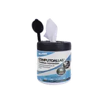 [Nexus:syscom] 1 - Toallas húmedas antibacteriales, para limpieza de gabinetes, equipos de cómputo, audio, vídeo y telefonía, 30 piezas COMPUTOALLAS imagen 1