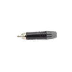 [Nexus:syscom] 4 - Conector Macho RCA | Carcasa Enchapada en Negro | Contacto Enchapado en Oro | Cable OD 3.5-6.5mm MT380 imagen 4