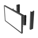 [Nexus:syscom] 4 - Montaje para Monitor VESA 75x75 hasta 200x200. Compatible con rack 19" 5U. LP-MPM-5U imagen 4