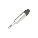 [Nexus:syscom] 1 - Conector Delgado Estéreo | 3.5 mm | Carcasa Cromada Perla | Contacto Niquelado | Cable OD 2-4,5 mm M2TP3C imagen 1