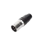 [Nexus:syscom] 5 - CONECTOR MACHO XLR DE 3 NÚCLEOS CON CARCASA DE ACERO INOXIDABLE Y CONTACTOS CHAPADOS EN ORO SCHM3 imagen 5
