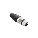 [Nexus:syscom] 6 - CONECTOR MACHO XLR DE 3 NÚCLEOS CON CARCASA DE ACERO INOXIDABLE Y CONTACTOS CHAPADOS EN ORO SCHM3 imagen 6