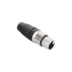[Nexus:syscom] 7 - Conector hembra XLR de 3 núcleos con carcasa de acero inoxidable y contactos chapados en oro SCHF3 imagen 7