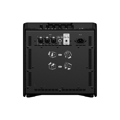 [Nexus:syscom] 4 - Sistema de Audio Portátil 180w | Altavoz 8" Coaxial | Consola de 5 canales | compatible con app Stagepas Controller | Incluye Batería Recargable STAGEPAS200-BTR imagen 4