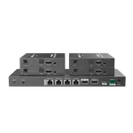[Nexus:syscom] 1 - Kit Divisor y Extensor HDMI / Divide 1 Fuente HDMI a 4 Pantallas / Extiende la señal HDMI hasta 70 m / Resolución 4K @ 60 Hz/ Cat 6/6a/7 / IPCOLOR / CERO LATENCIA / Uso 24/7 / Puerto S/PDIF / EDID / RS232 / Salida Loop / Alimente solo el Tx TT824 imagen 1