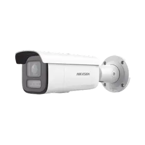 [Dual Light + 2 Micrófonos Integrados] Bala IP 6 Megapixel / Lente Mot. 2.8 a 12 mm / 60 mts Luz Blanca + 60 mts IR / Exterior IP67 / IK10 /  WDR 120 dB / PoE+ / ACUSENSE / Alarmas I/O / Micro SD / ONVIF / Metal / ACUSEEK