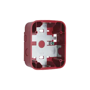 Caja de Montaje en Pared, para Sirena, Color Rojo, Nuevo Diseño Moderno y Elegante