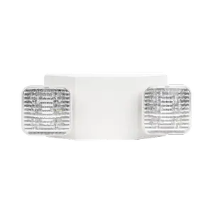 Luz LED de Emergencia Dual LED /150 lúmenes/Luz fría/Batería de Respaldo Incluida/Botón de test.