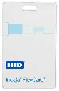 CXCRD-SCSMW-0000 Tarjeta HID Indala FlexCard CLAMSHELL sin contacto Sin Logo Casi Rusco Compatible