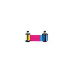 84051 Color Ribbon Cinta con panel Negro YMCK para 500 Impresiones Fargo