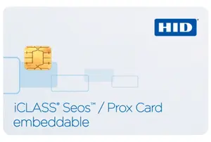 5116 HID Tarjeta Inteligente Proximidad iCLASS SEOS 8K bit de memoria PVC Compuesto Multilaminado