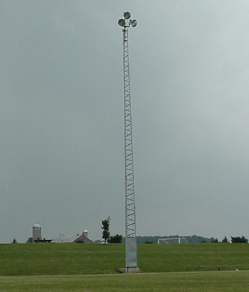 Instalación de torre de 24 metros