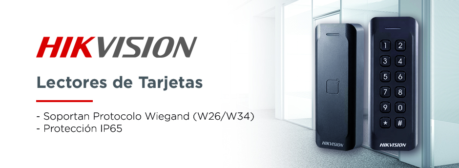 Banner de lectores HIKVISION