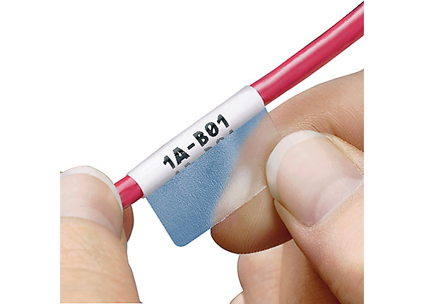Etiquetas auto-laminadas para cables