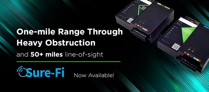 Banner de Sure-Fi en inglés
