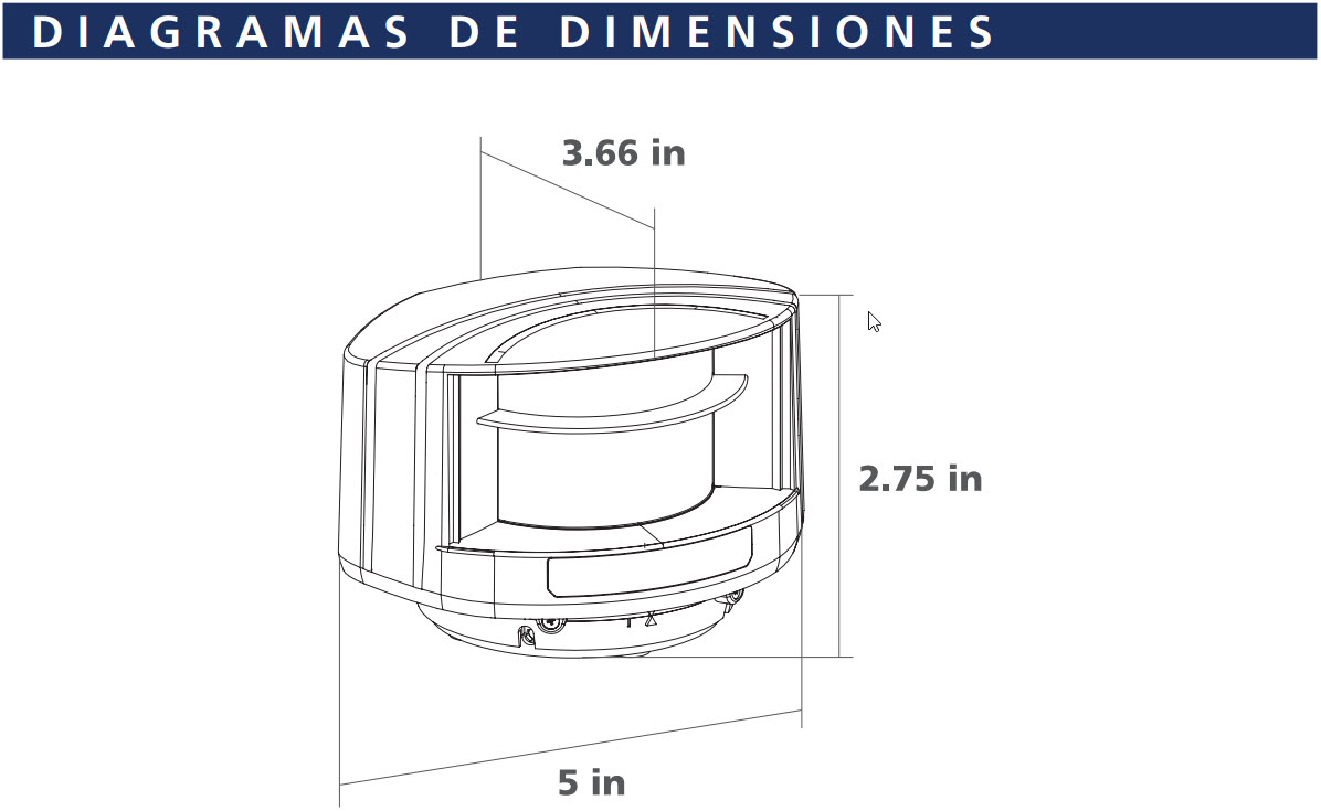 Sensor láser 10-LZR-H100