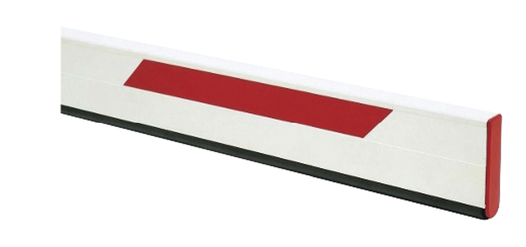 Brazo rectangular de 4.8 metros para barreras FAAC