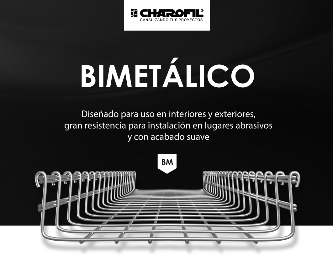 Charola bimetálica
