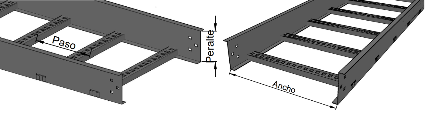 Medidas importantes de la escalera de aluminio