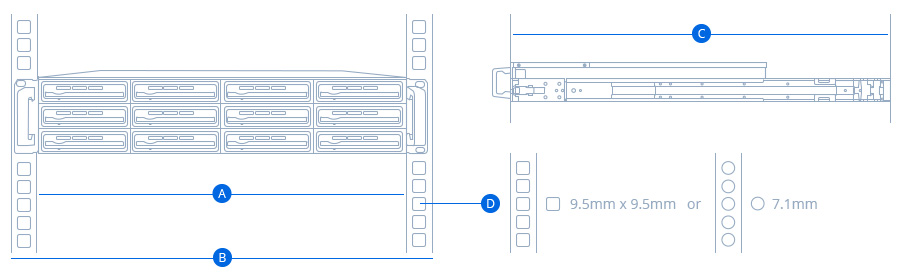 Rail Kit Synology