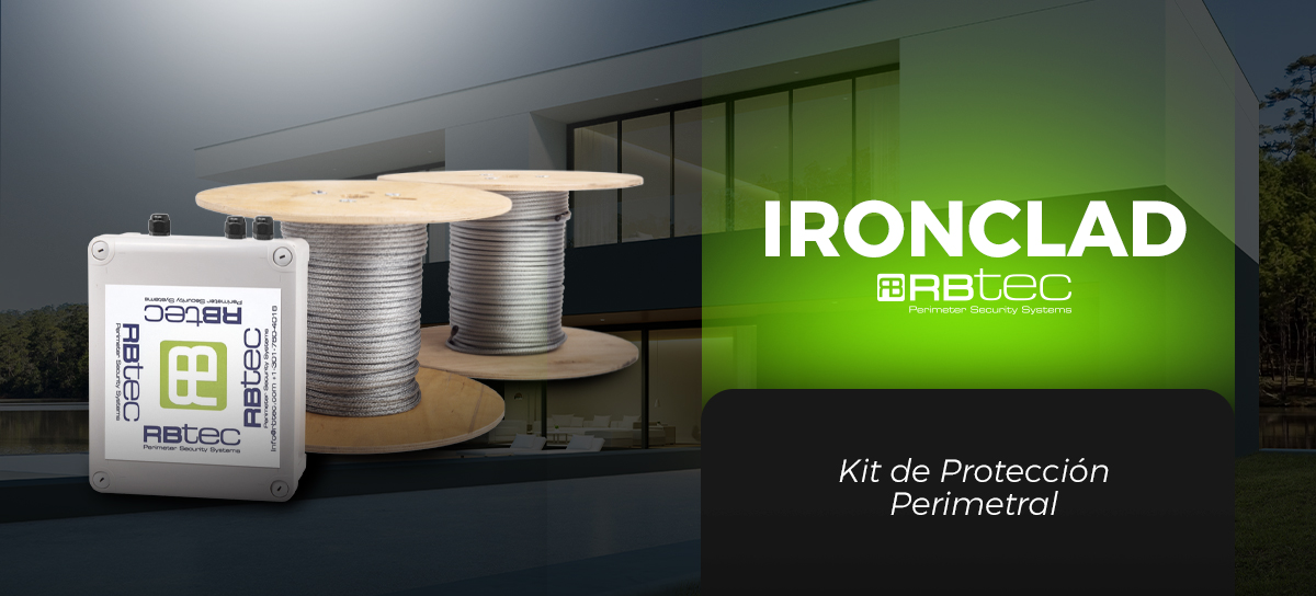Kit de Cable Sensor Perimetral para Cerca Ciclonicas IRONCLAD
