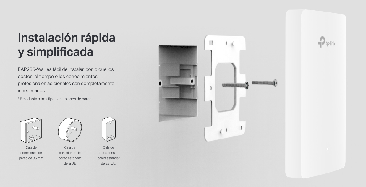 Instalación sencilla