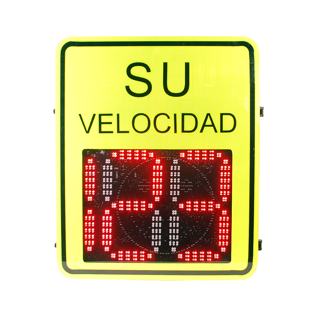 Vista trasera del radar