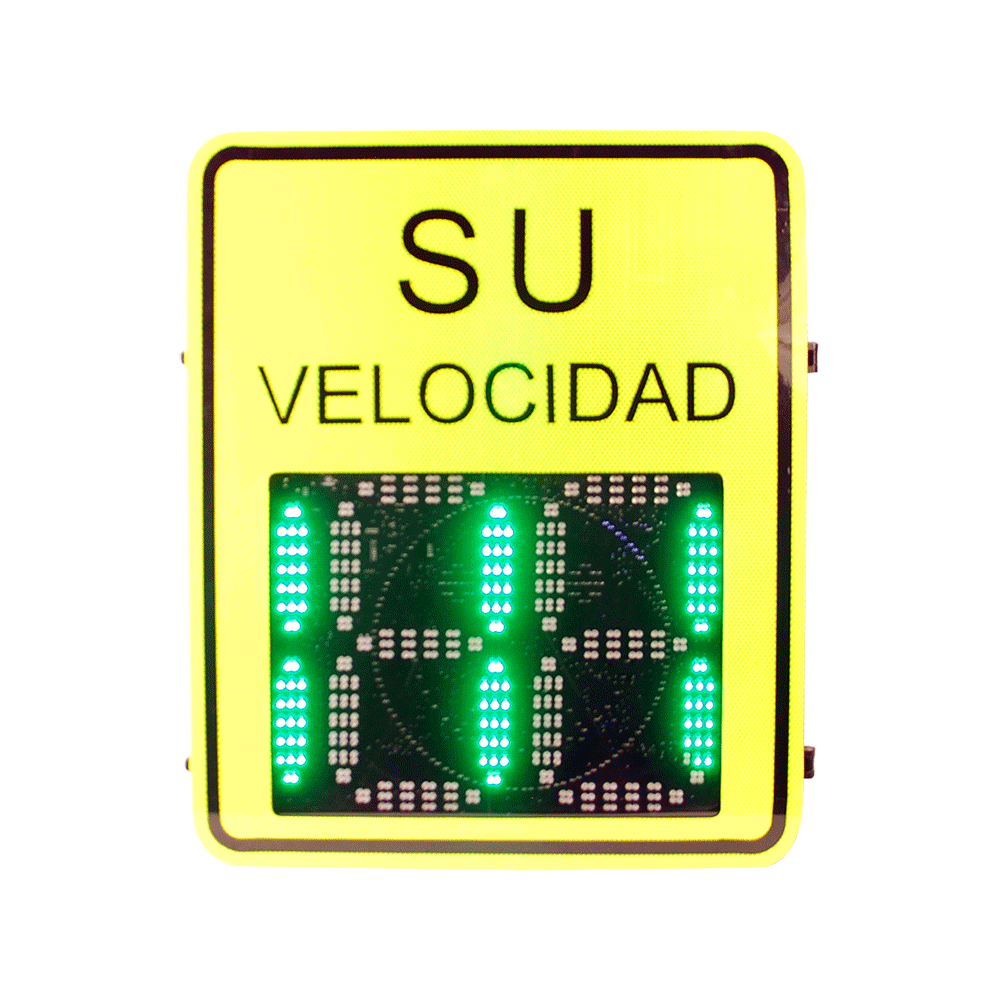 Vista lateral del radar