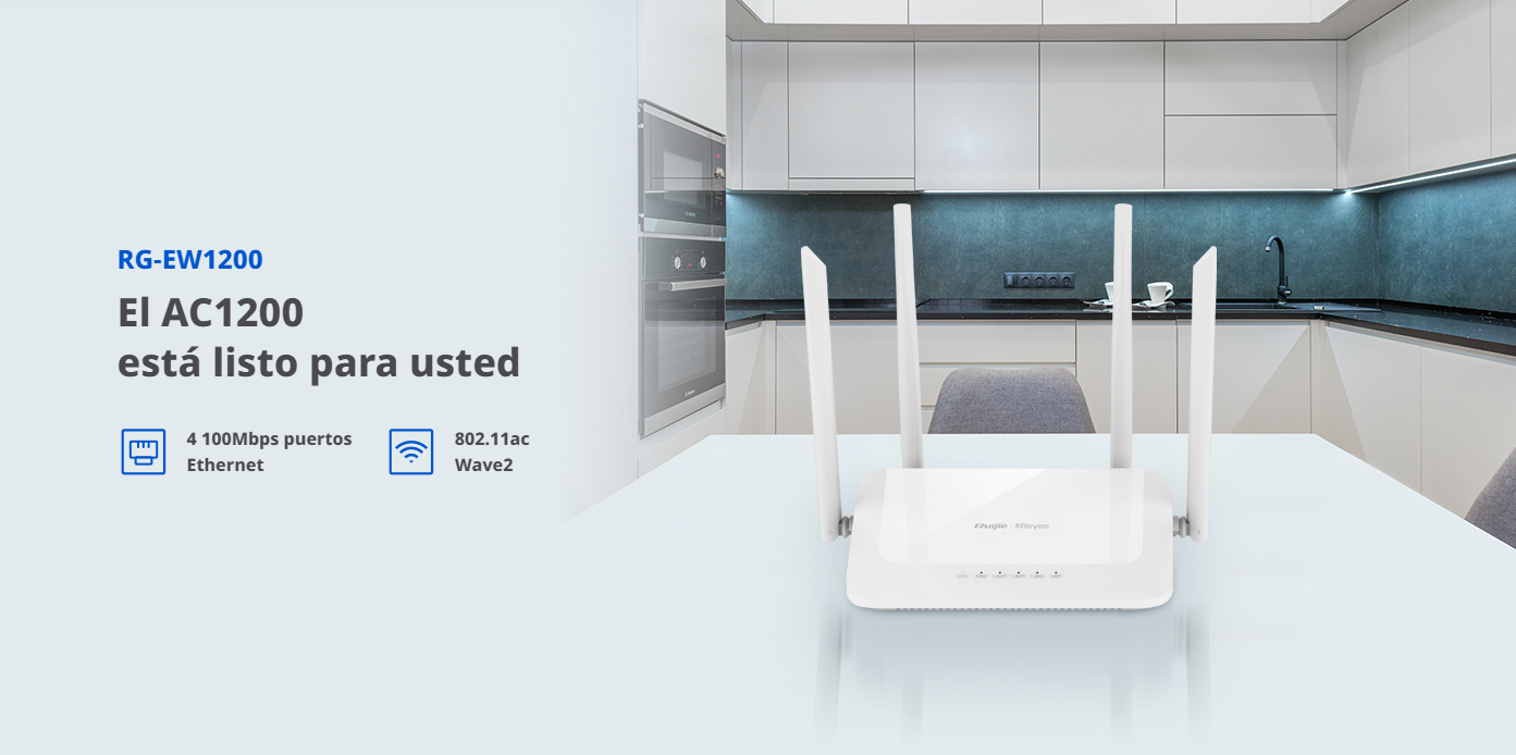 Router Home Mesh RG-EW1200 vista 4