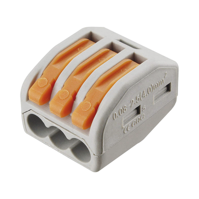 Vista frontal del conector CON1004