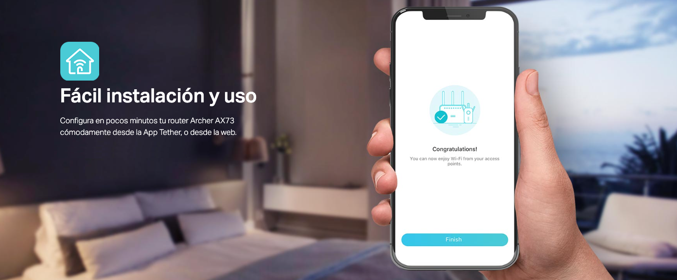 Aplicación Tether