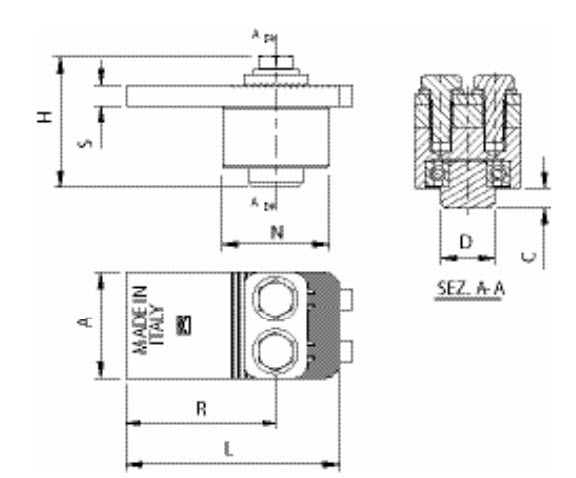 Plano técnico Bivelo 85