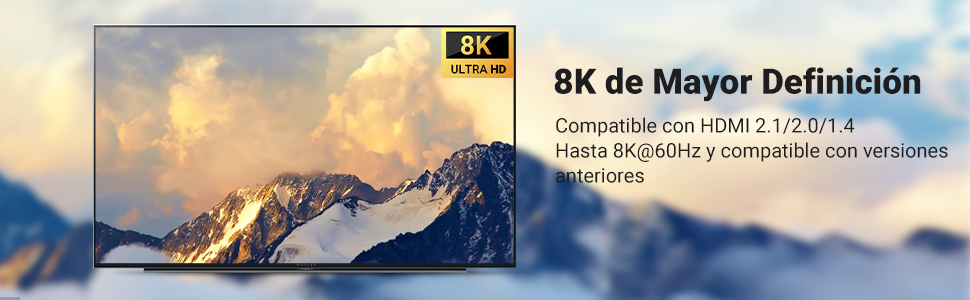 Conmutador HDMI 2.1 8K