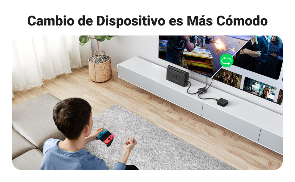 Conmutador HDMI 2.1 8K