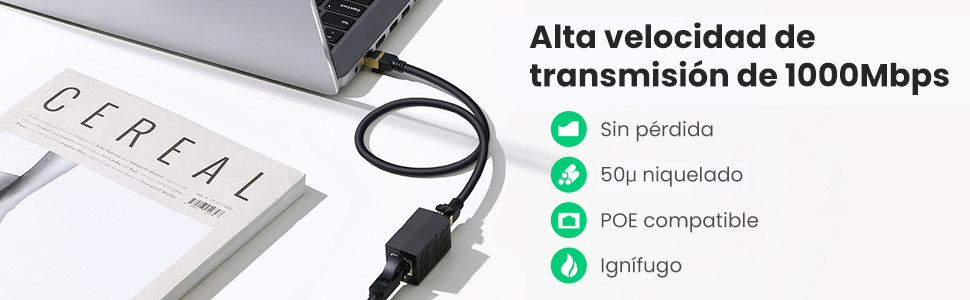 Acoplador Ethernet UGREEN 20390