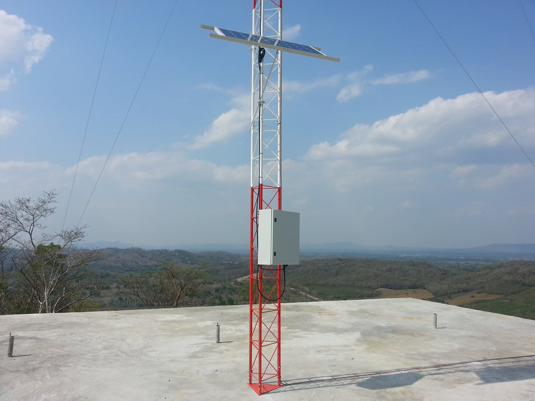 Instalación del montaje universal de torre