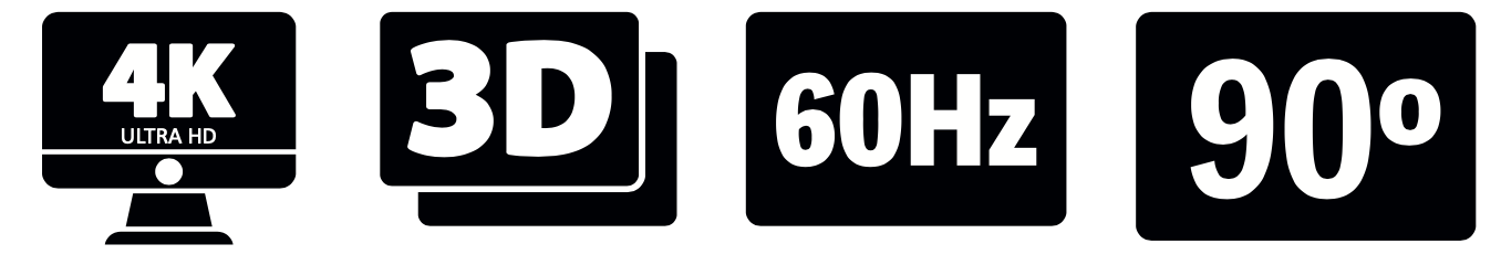 Cable HDMI 90H-1