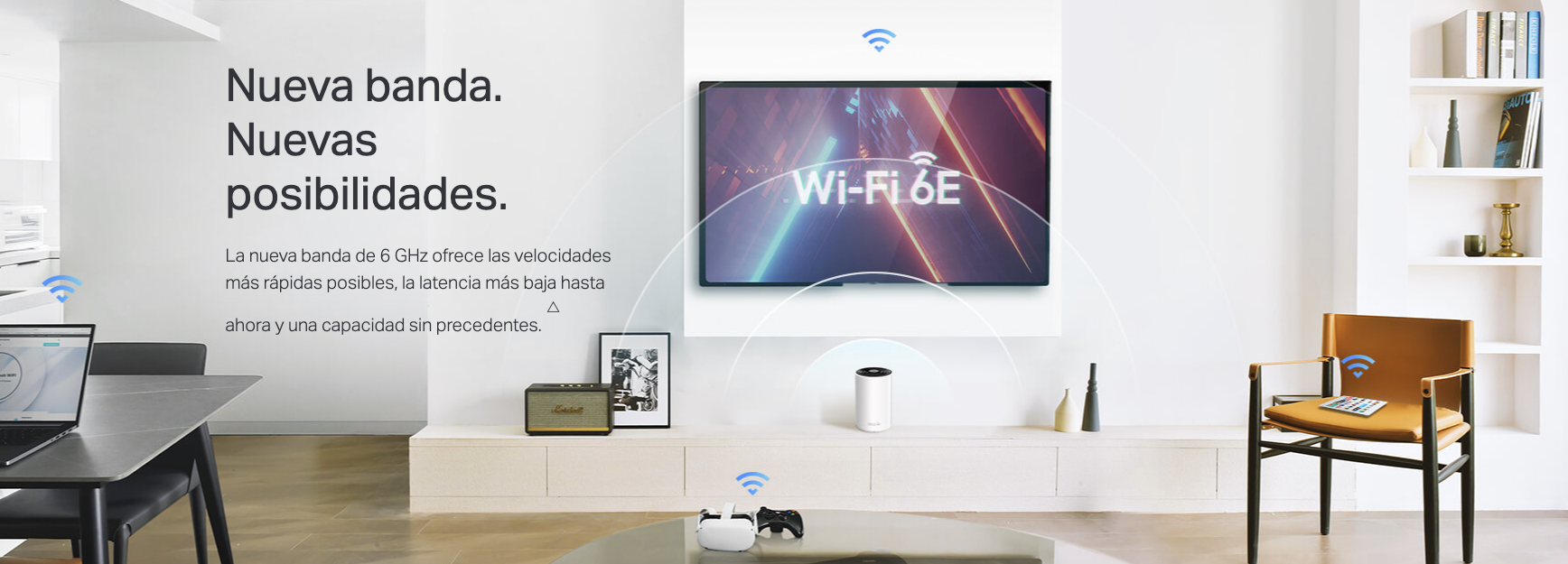 Nueva Banda WiFi 6E