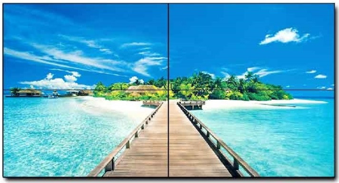 Videowall 2x2 - Vista Frontal