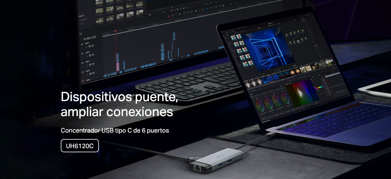 Adaptador HUB 6 en 1 TP-LINK UH6120C