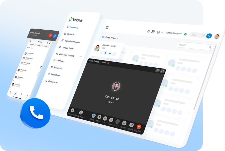 Interfaz Software PBX