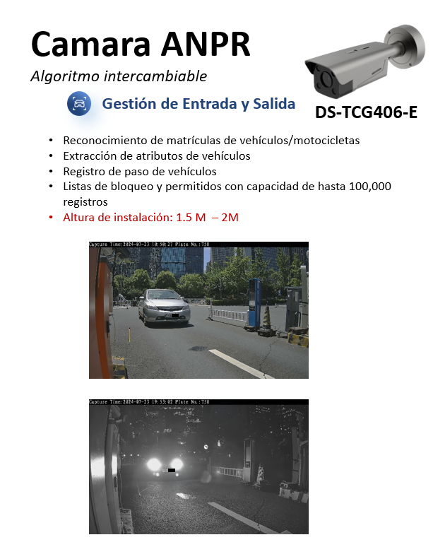 Escenario de aplicación DSTCG406E