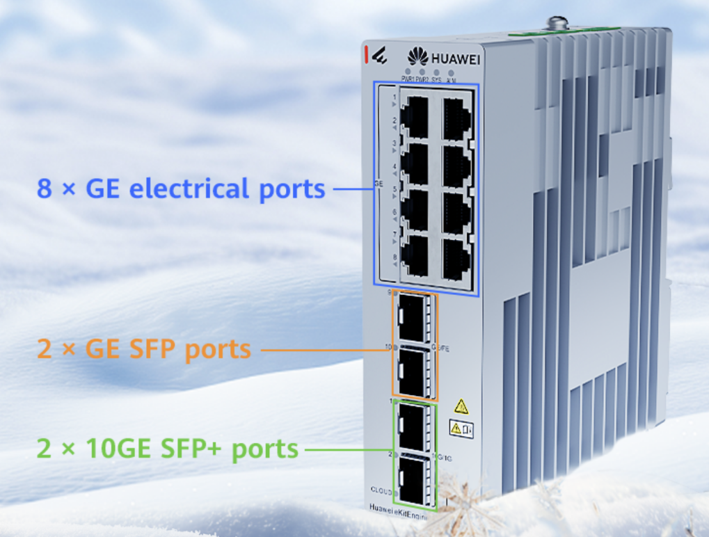 Switch Industrial eKit S210I-8T4SX
