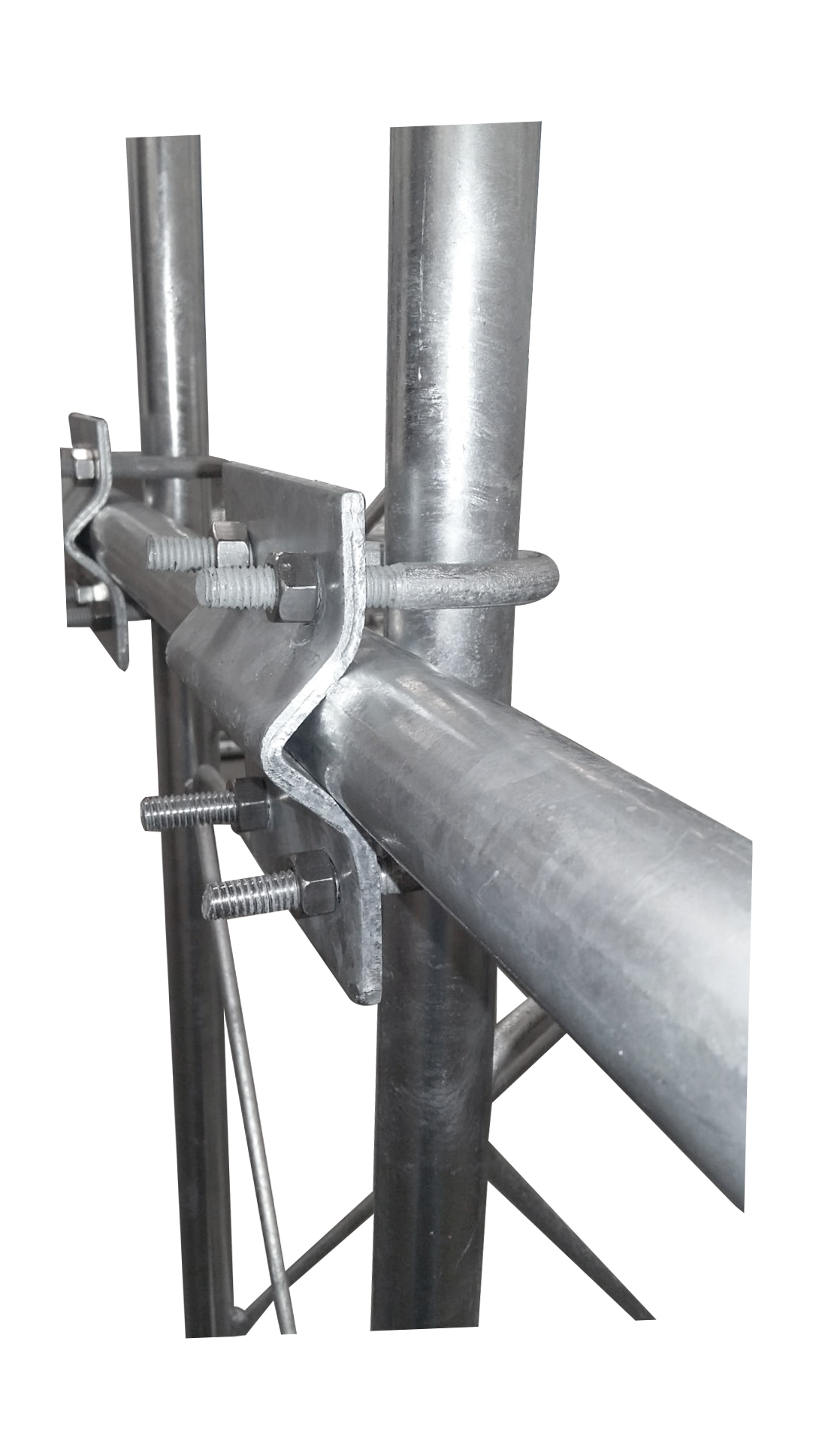 Instalación Brazo Uso Rudo para Torre STZ Galvanizado
