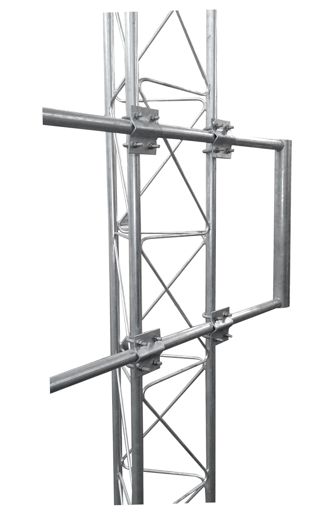 Detalle Brazo Uso Rudo para Torre STZ Galvanizado