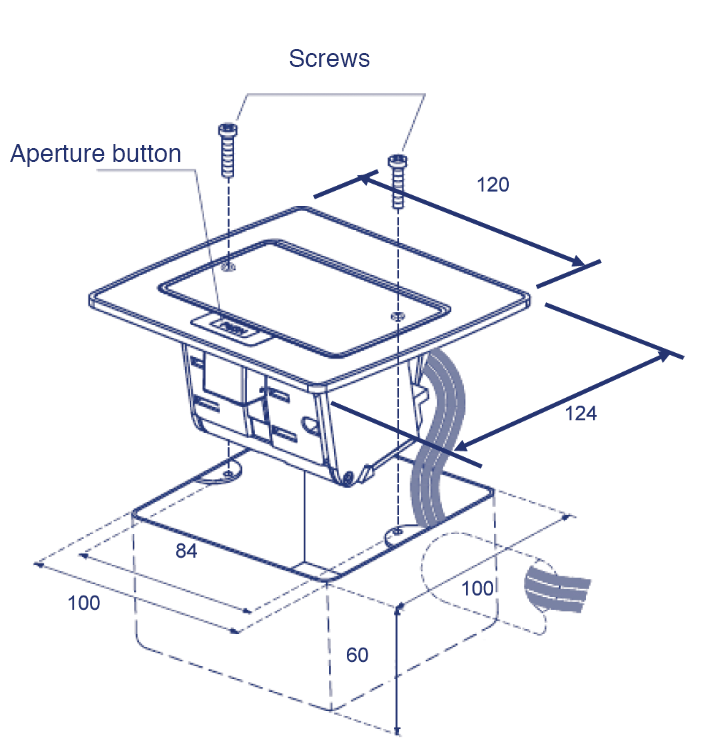 Diagrama de dimensiones