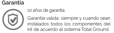 Garantía de 10 años