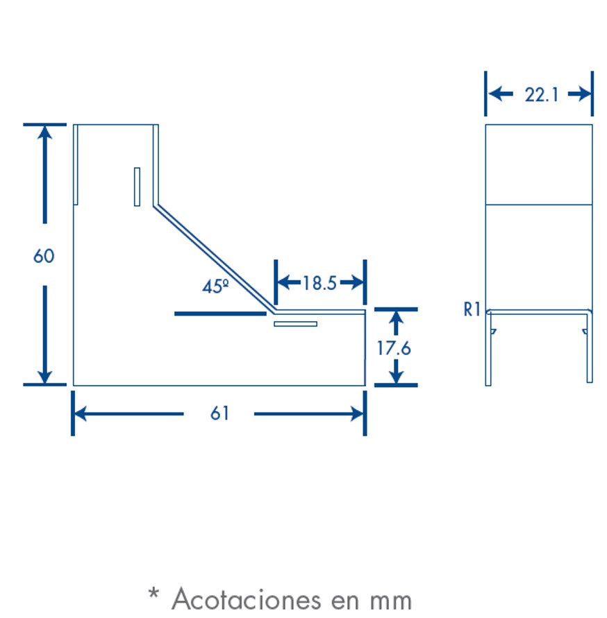 Dimensiones TMK1720EI