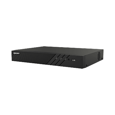 DVR 8 Canales TURBOHD + 4 Canales IP / 5 Megapixel Lite - 3K Lite / Audio Bidireccional por Coaxitron  / ACUSENSE (Evita falsas alarmas) / 1 Bahía de Disco Duro / Salida de Video en Full HD